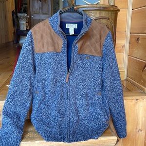 Mens Duluth Trading Co 100% Shetland Wool Jacket